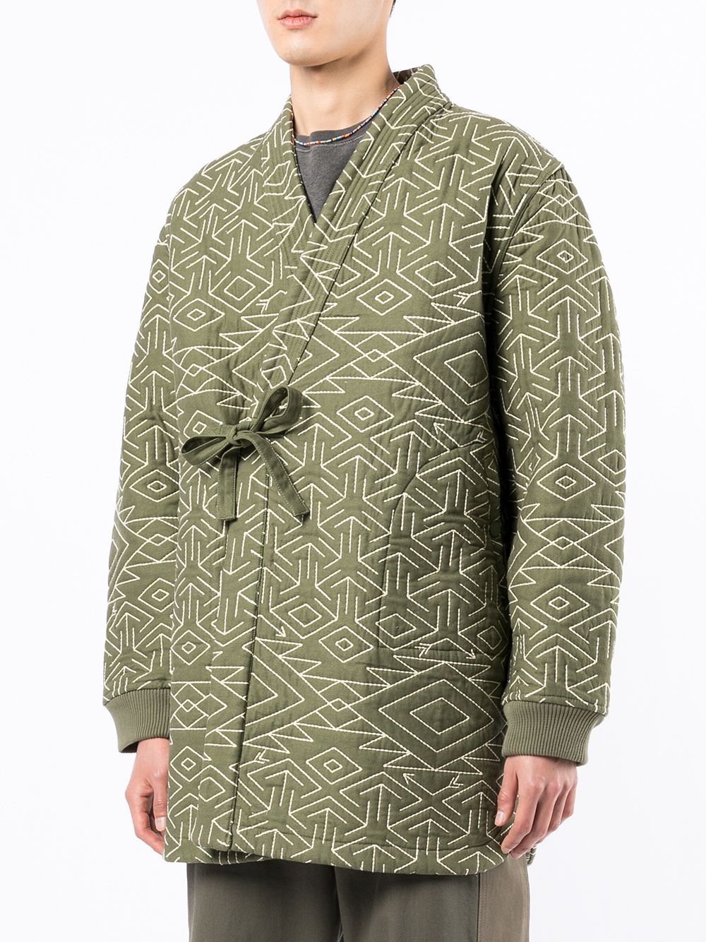 reversible padded wrap jacket - 3
