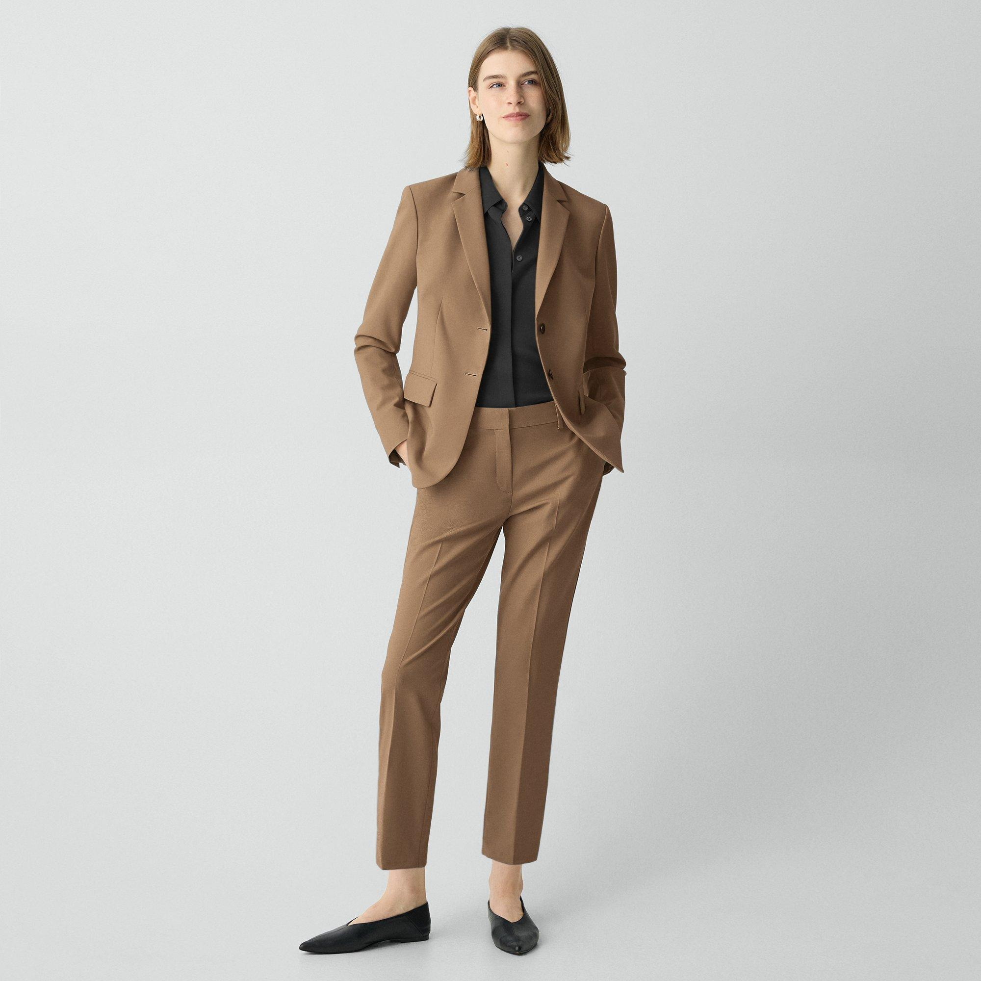 Treeca Pant in Good Wool - 2