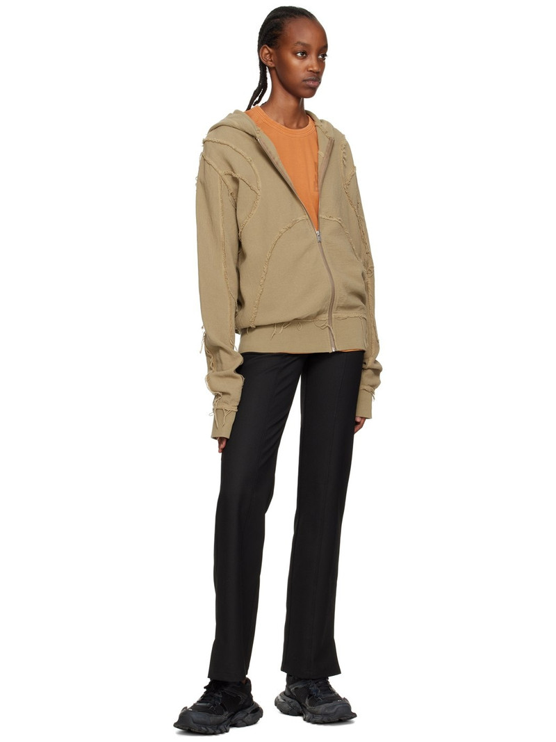 MISBHV SSENSE Exclusive Beige Hoodie outlook
