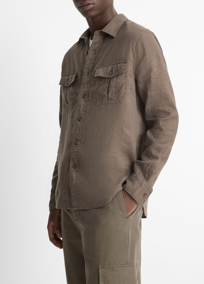 Linen Utility Shirt 2