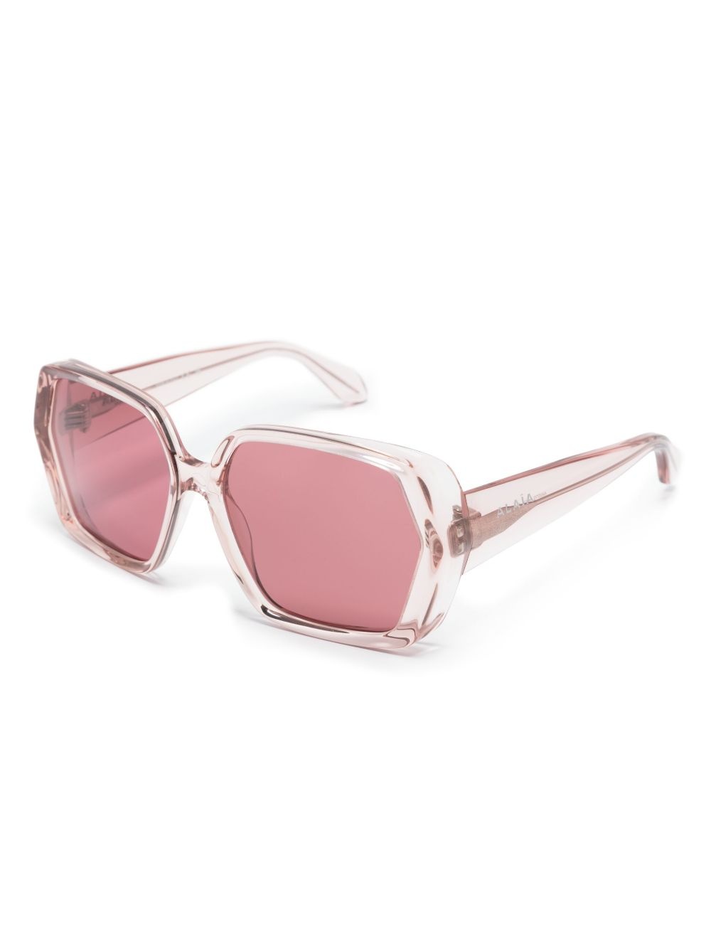 hexagon-frame sunglasses - 2