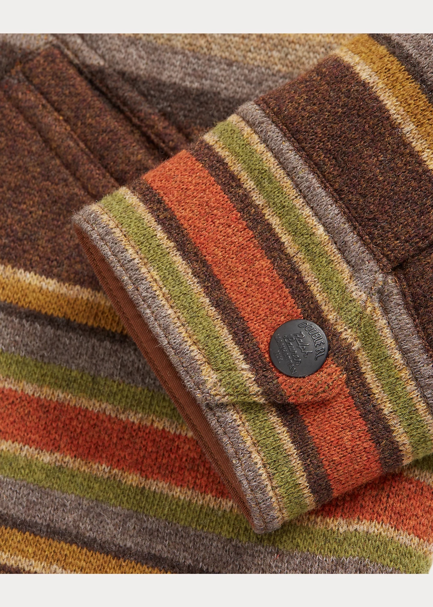 Striped Wool Workshirt Sweater - 3