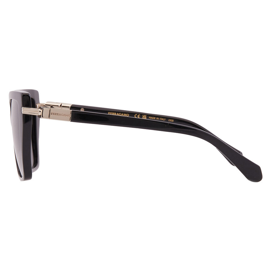 Ferragamo Dark Grey Butterfly Ladies Sunglasses SF1106S 001 57 - 4