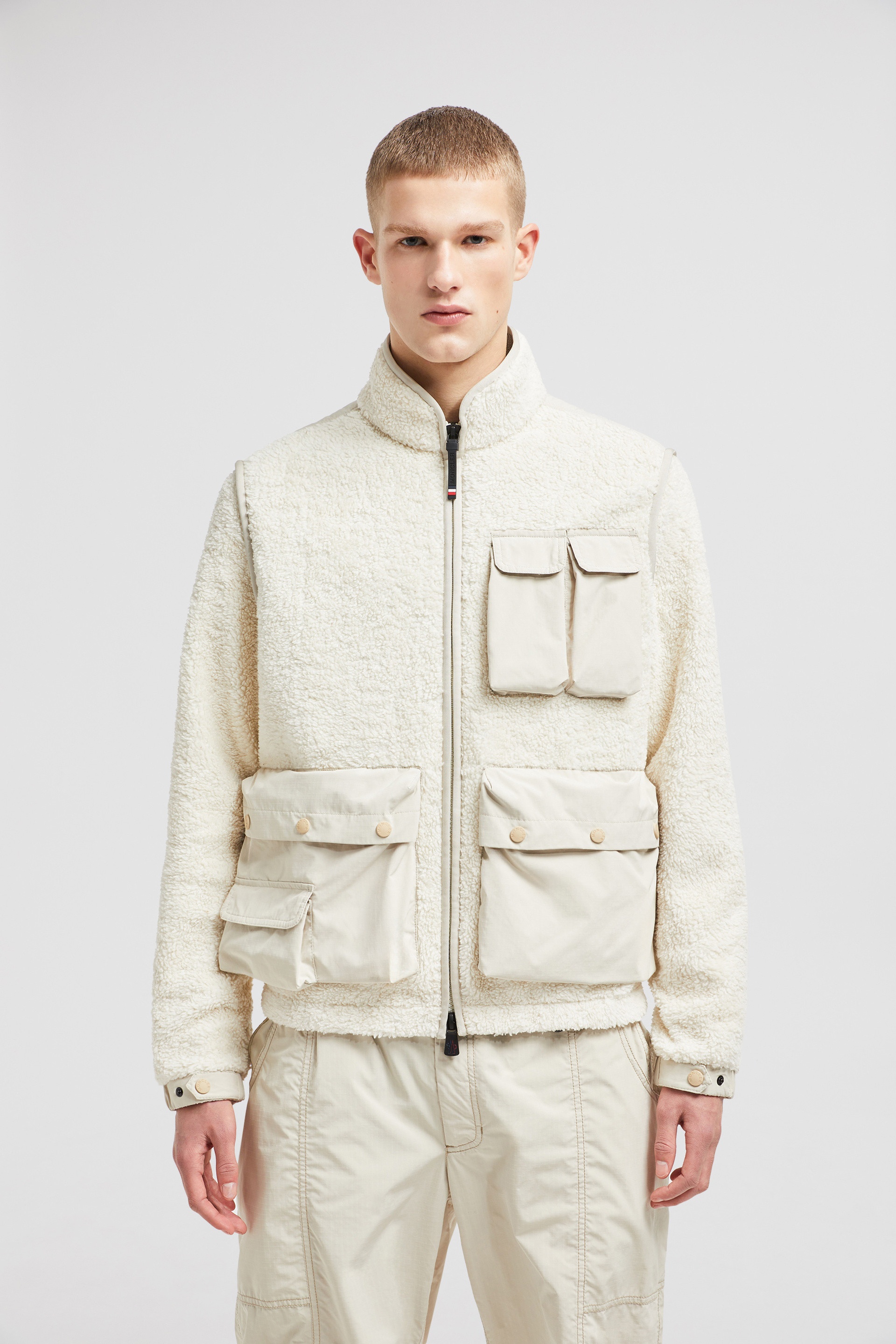 Padded Teddy Zip-Up Sweatshirt - 3