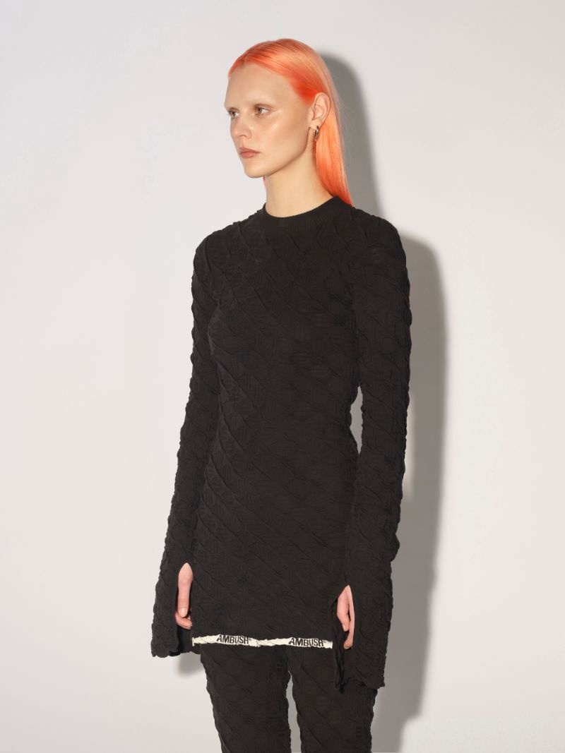 MONOGRAM KNIT TURTLENECK TOP - 6