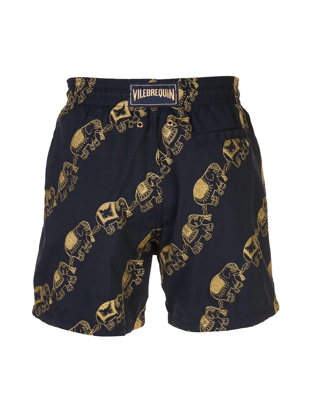 elephant embroidered swim shorts - 2