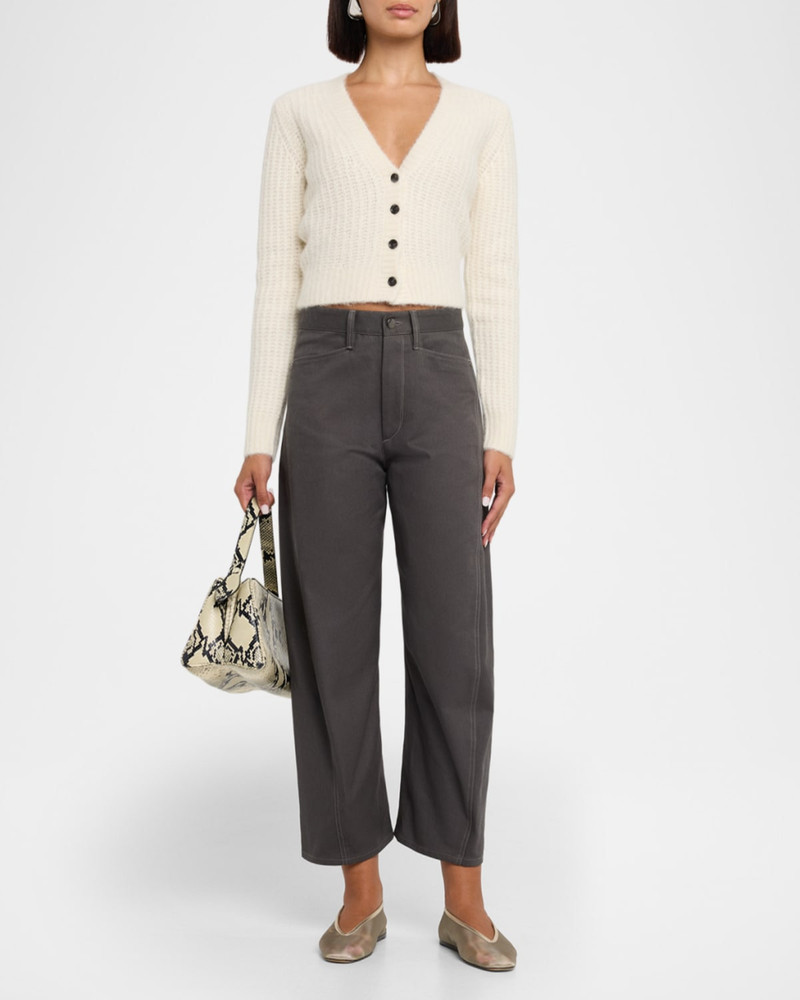 MARIA McMANUS Cropped Wool-Blend Cardigan outlook