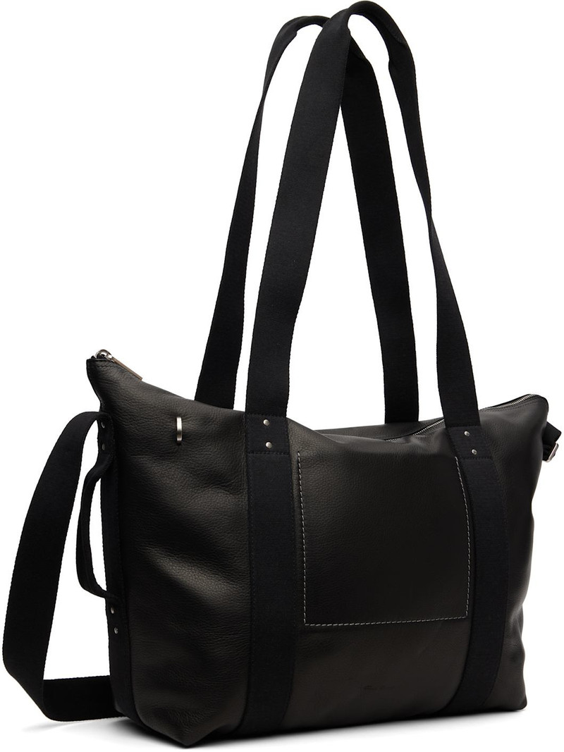 Rick Owens Black Concordians Trolley Tote outlook