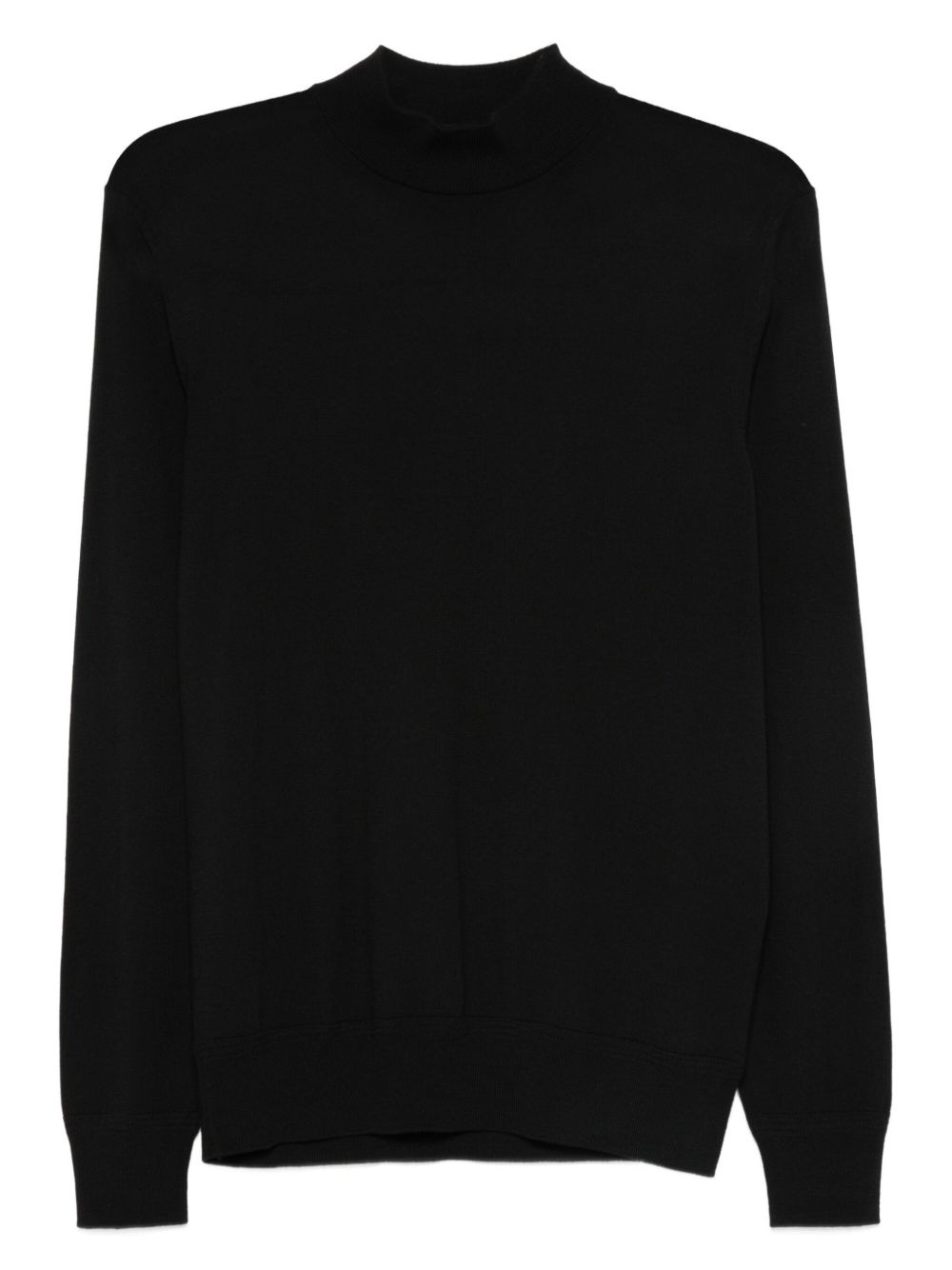 high-neck wool sweater - 1