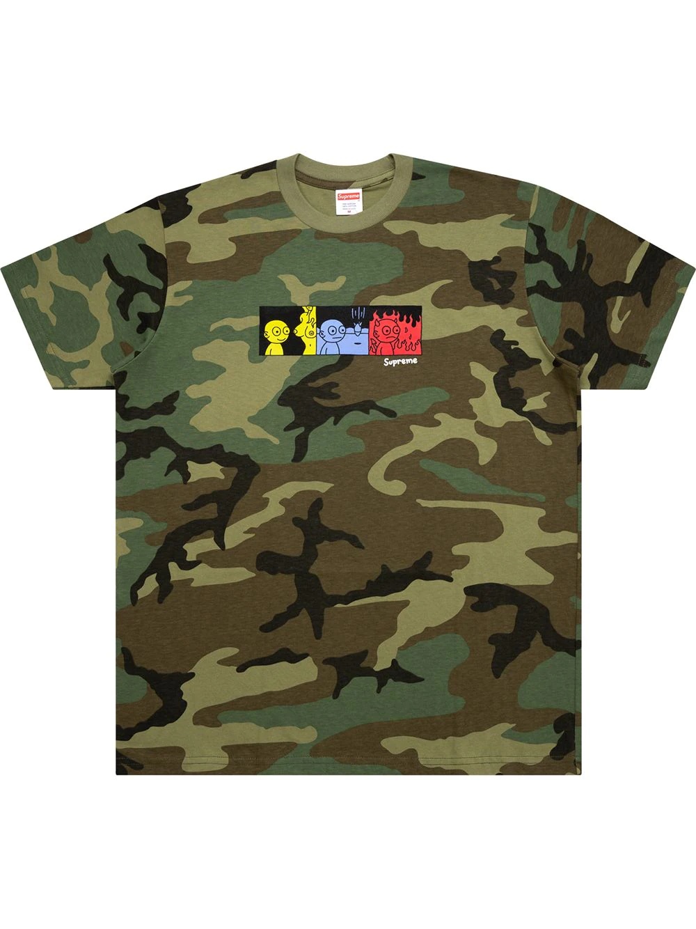 Life camouflage print T-shirt - 1