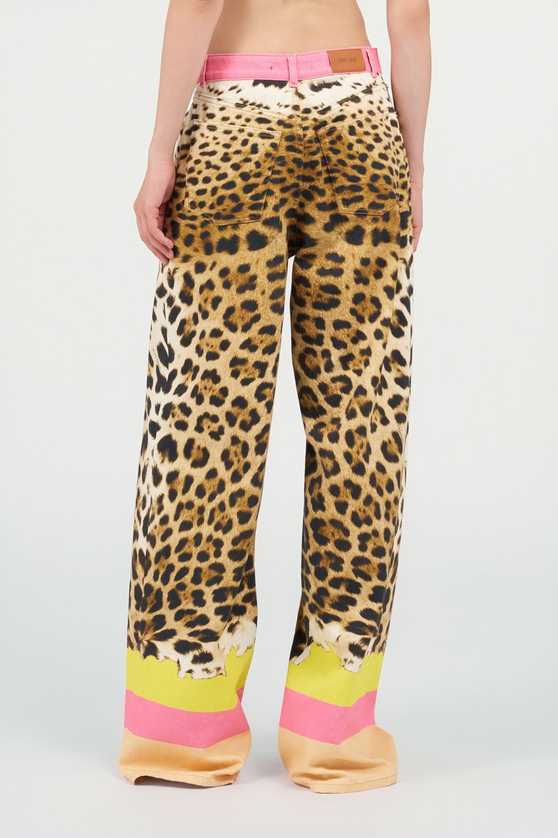 Jeans with Cavalli Pop Print 4