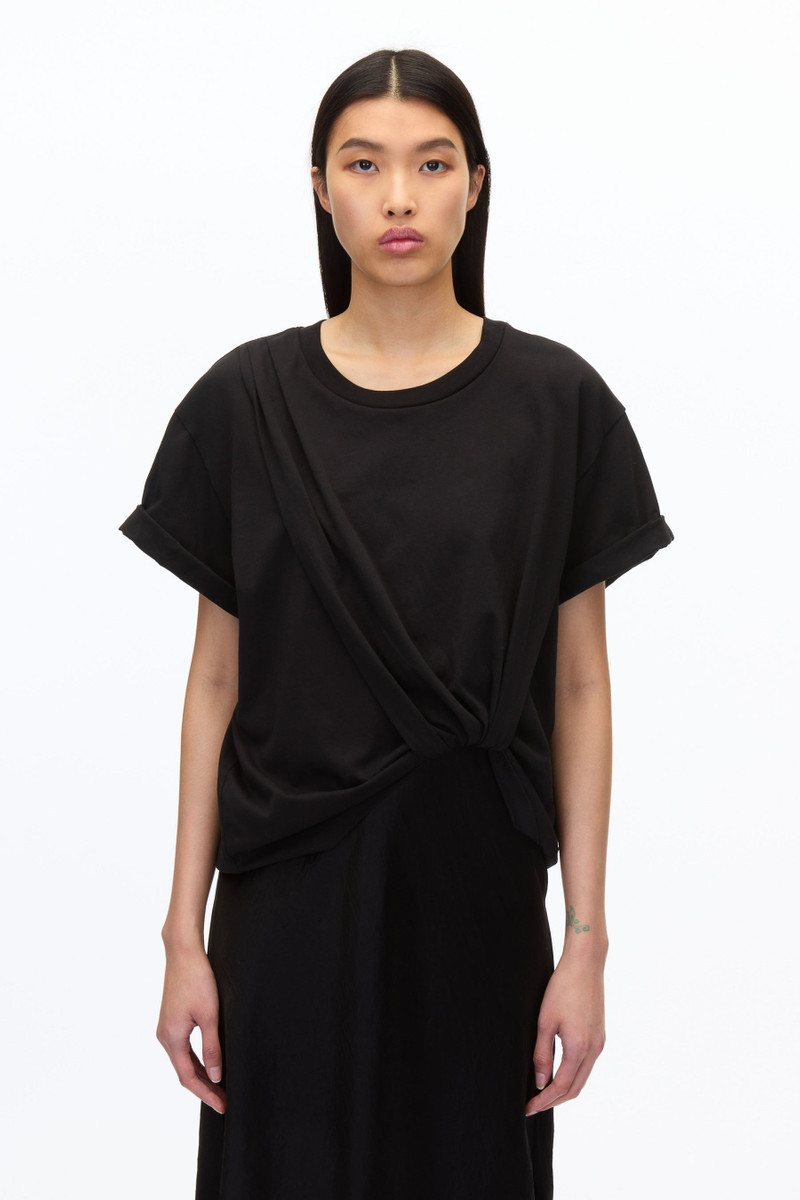 3.1 Phillip Lim Draped T-Shirt Slip Combo Dress outlook