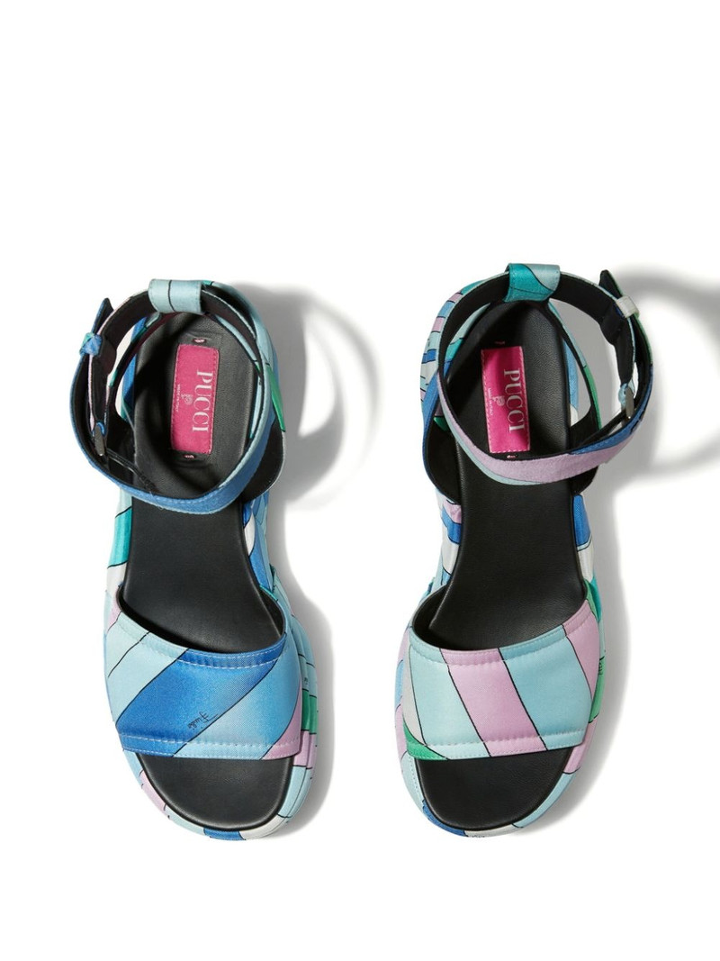 Pucciami 90mm platform sandals 4