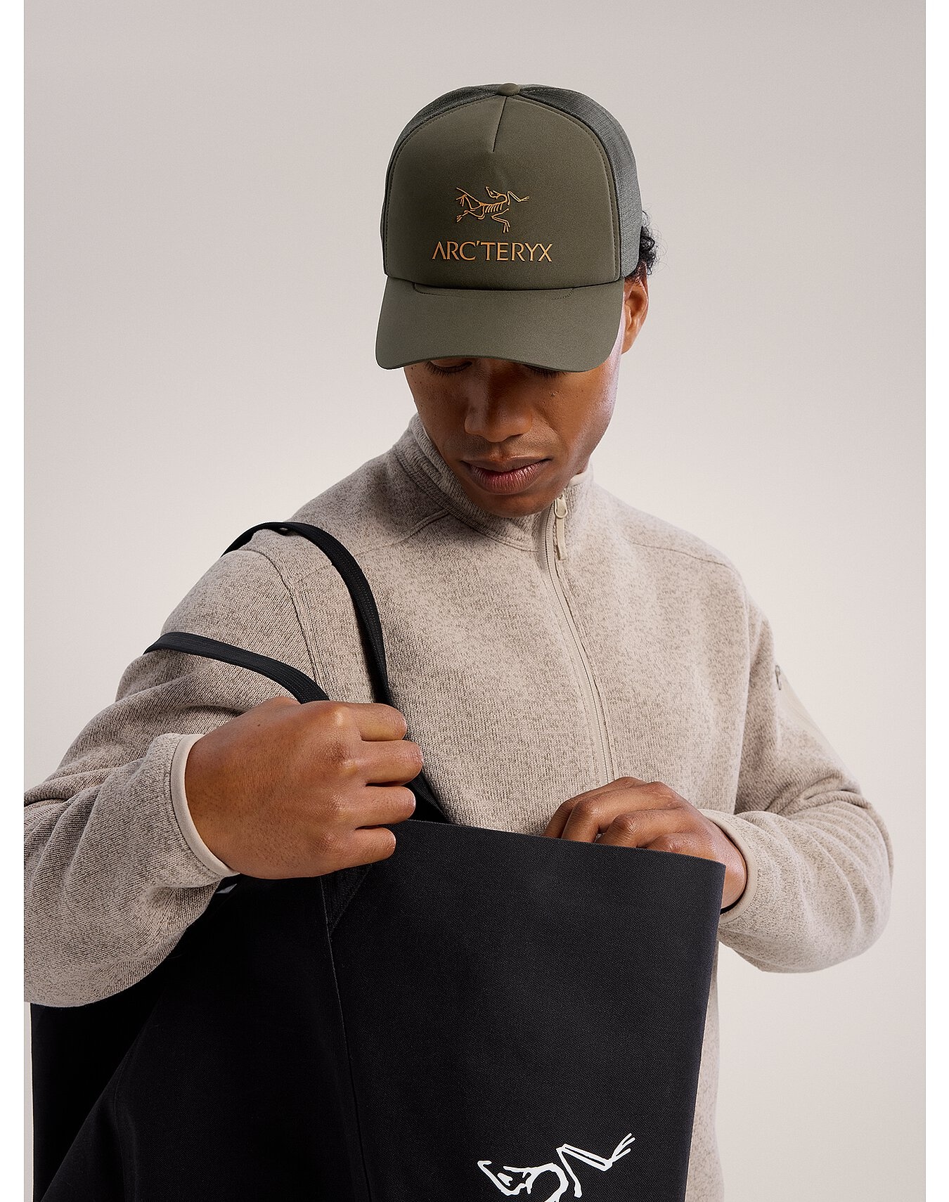 Bird Word Trucker Curved Hat - 3