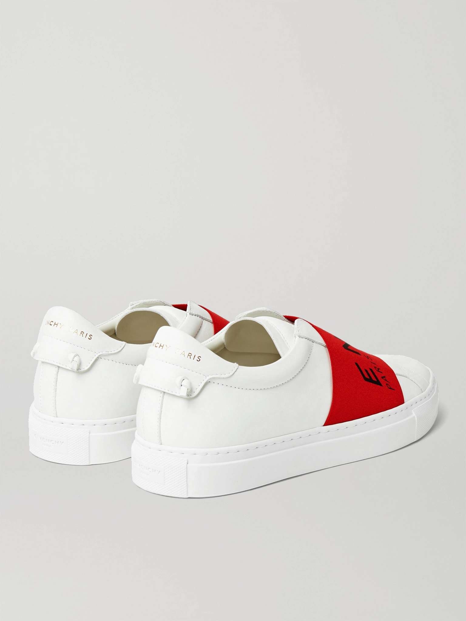 Urban Street Logo-Print Leather Slip-On Sneakers - 5