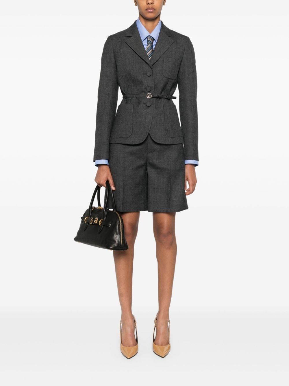 wool blazer - 2