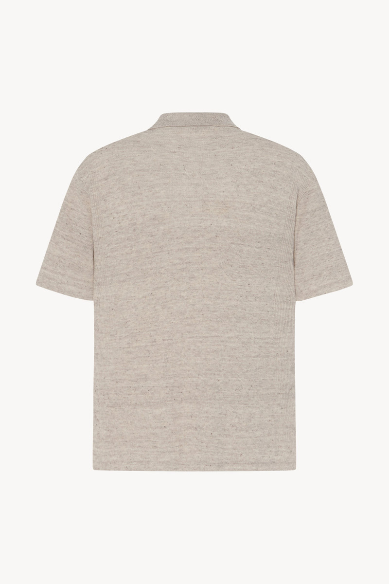 The Row Reggie Top in Cotton and Linen outlook