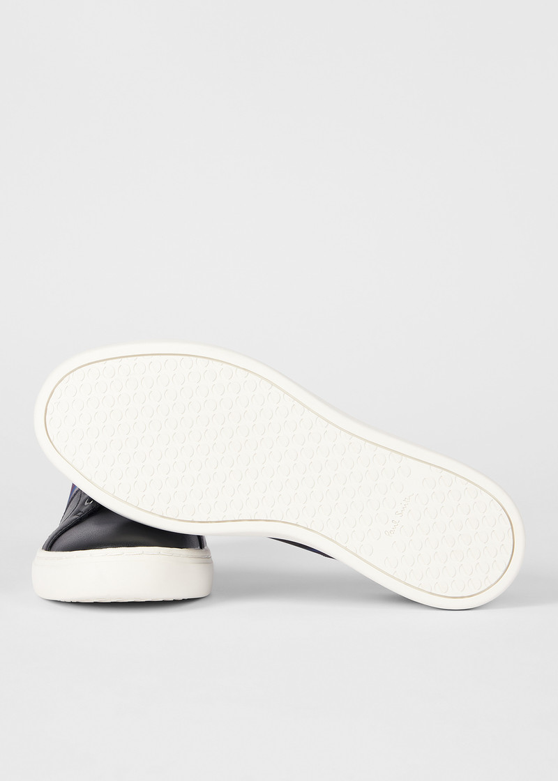 Paul Smith Women's Black Midnight Swirl 'Lapin' Trainers outlook