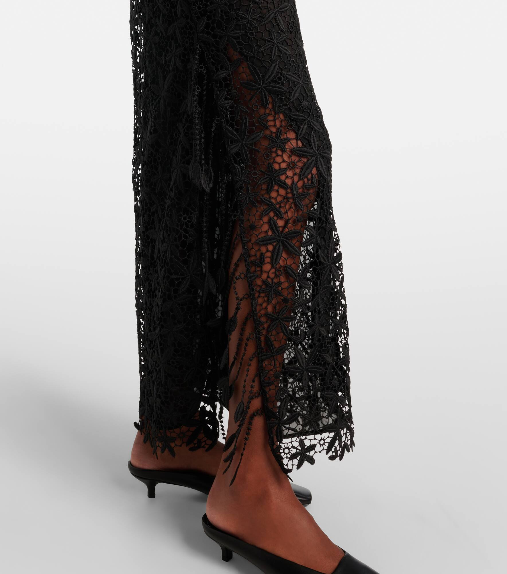 Low-rise maxi skirt - 5