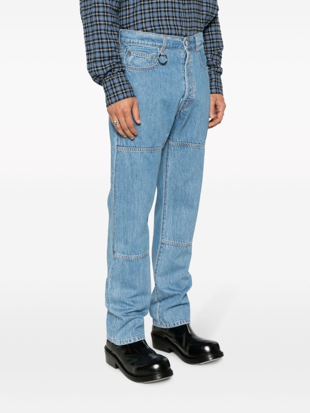 Corner mid-rise straight-leg jeans - 3