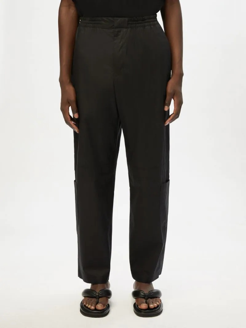 DRAWSTRINGS COTTON PANTS - 3