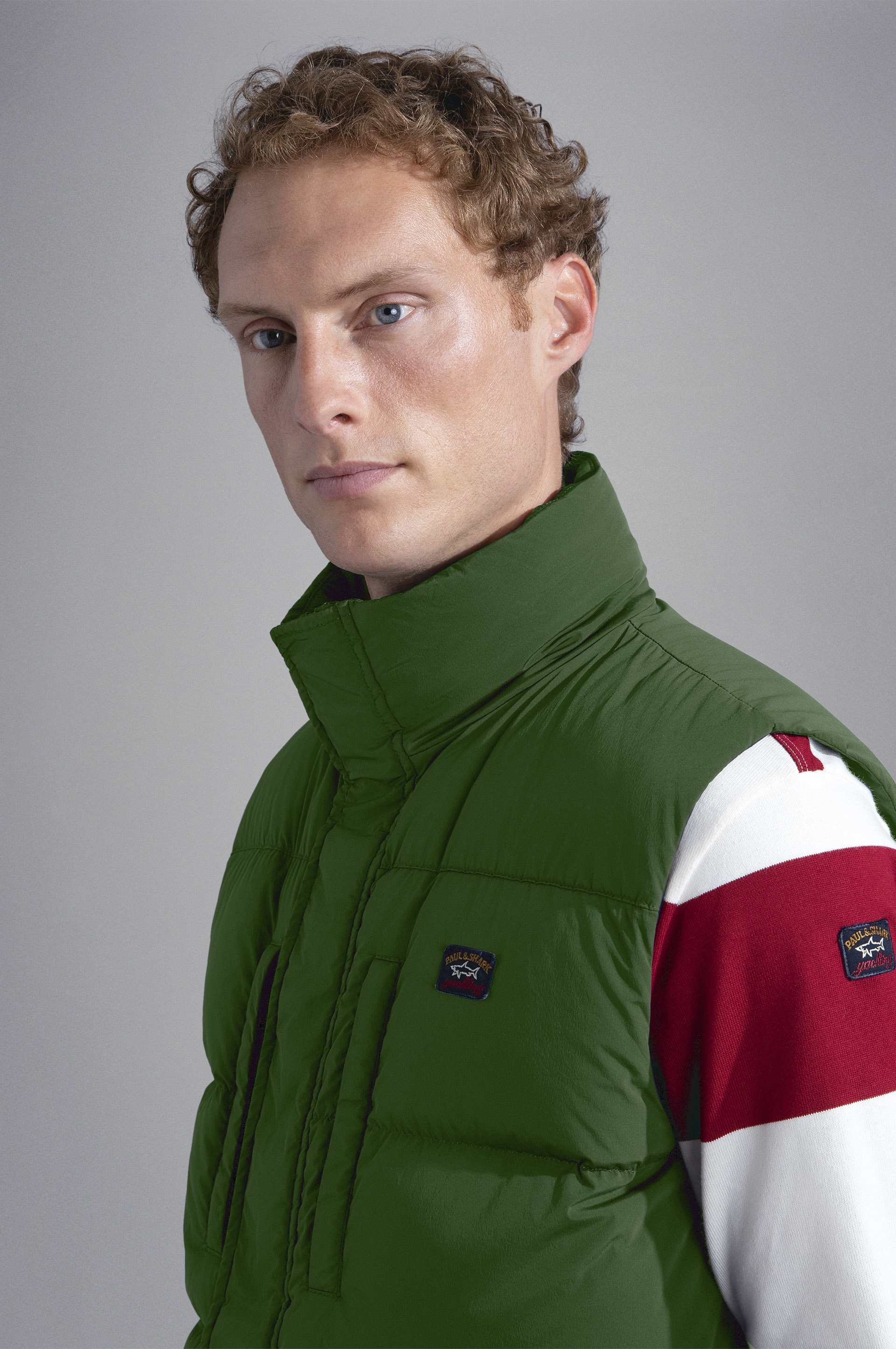 GARMENT DYED ECONYL® NYLON VEST - 4