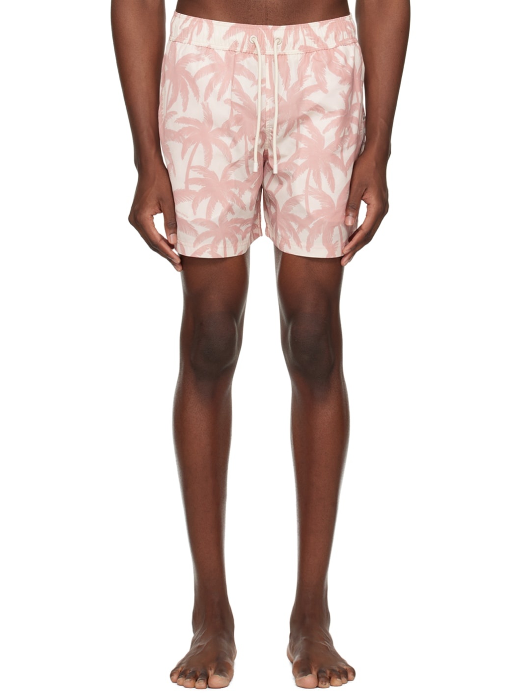 Off-White Palms Allover Swim Shorts - 1