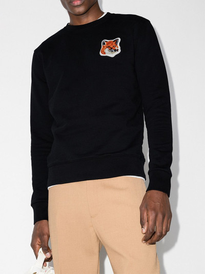 Maison Kitsuné Fox Head cotton sweatshirt outlook