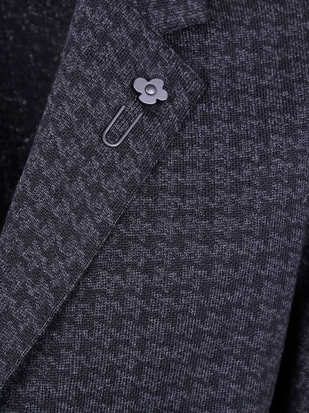 houndstooth three-button jacket - 3