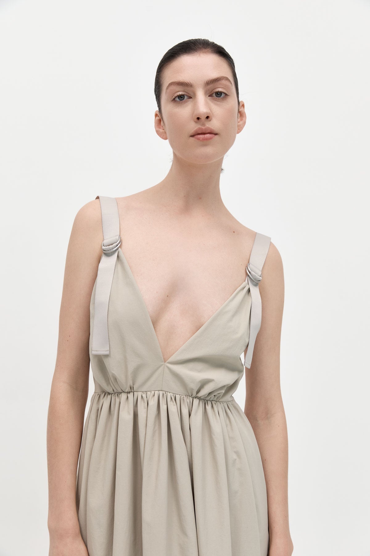 Plunge Sun Dress - Birch - 3