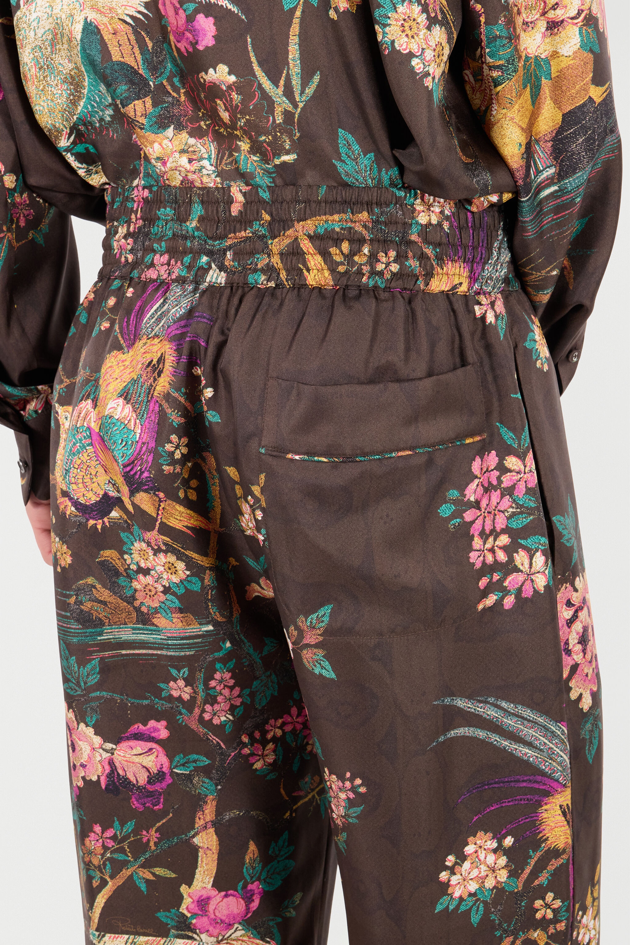 Silk Pants With Natural Landscape - 7