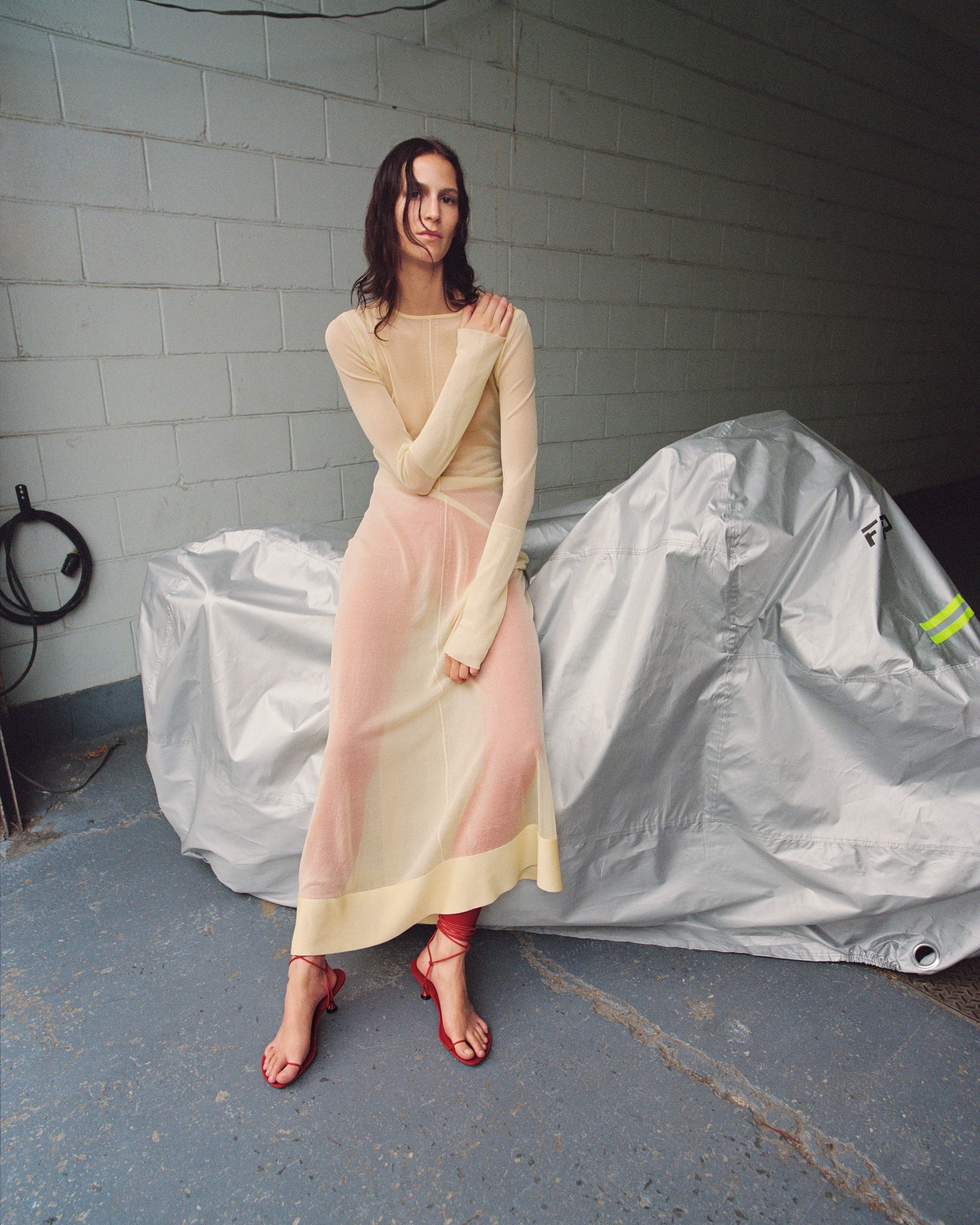 Anneliese Dress in Organza Knit - 2