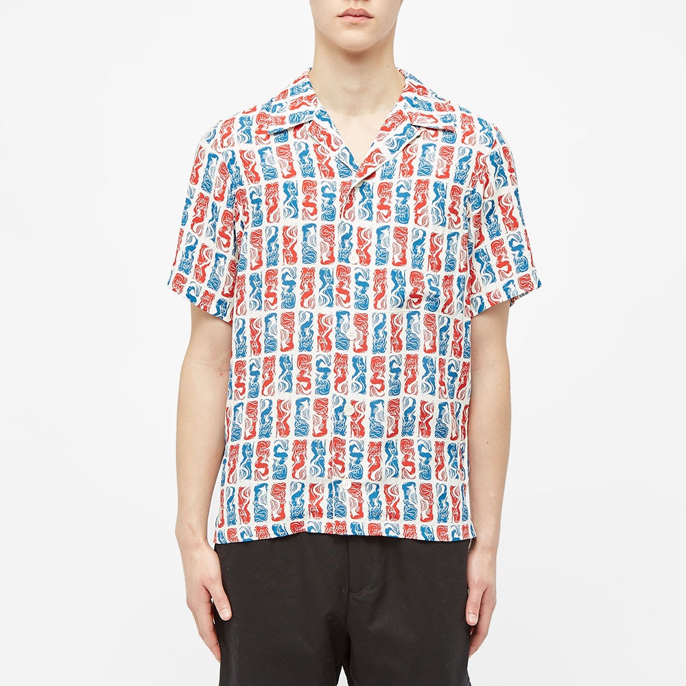 Kenzo Mermaid Print Vacation Shirt - 3