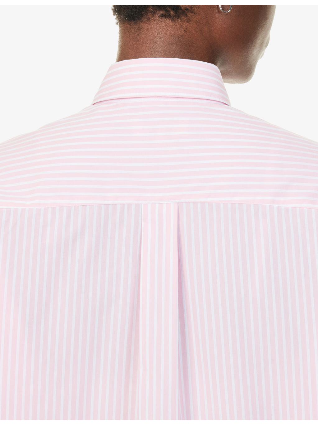 Eden Script Striped Relaxed-Fit Cotton Shirt - 6