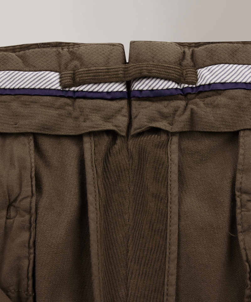 Regular fit corduroy trousers 9