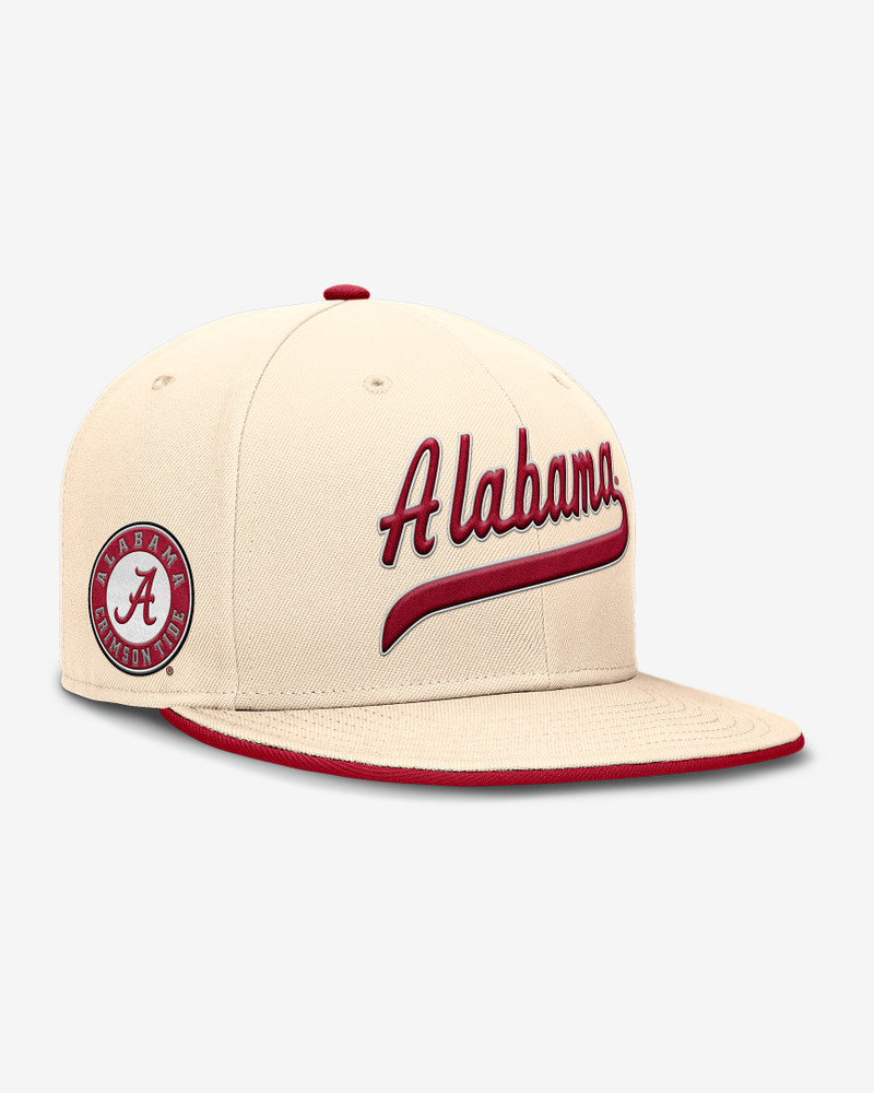 Alabama Crimson Tide Primetime True Men's Nike Dri-FIT College Fitted Hat 1