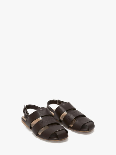 JW Anderson LEATHER FISHERMAN SANDALS outlook