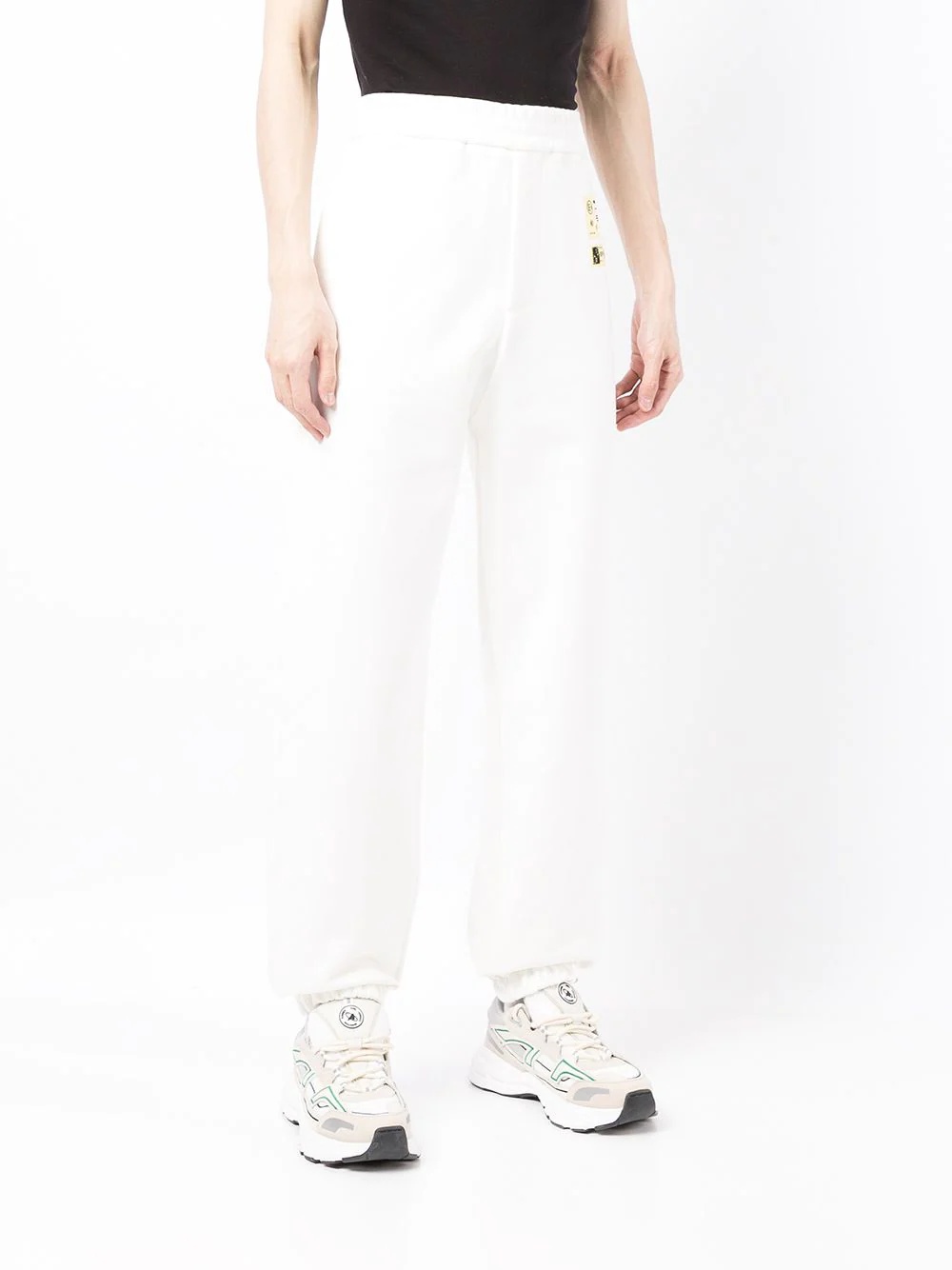 logo-patch track pants - 3