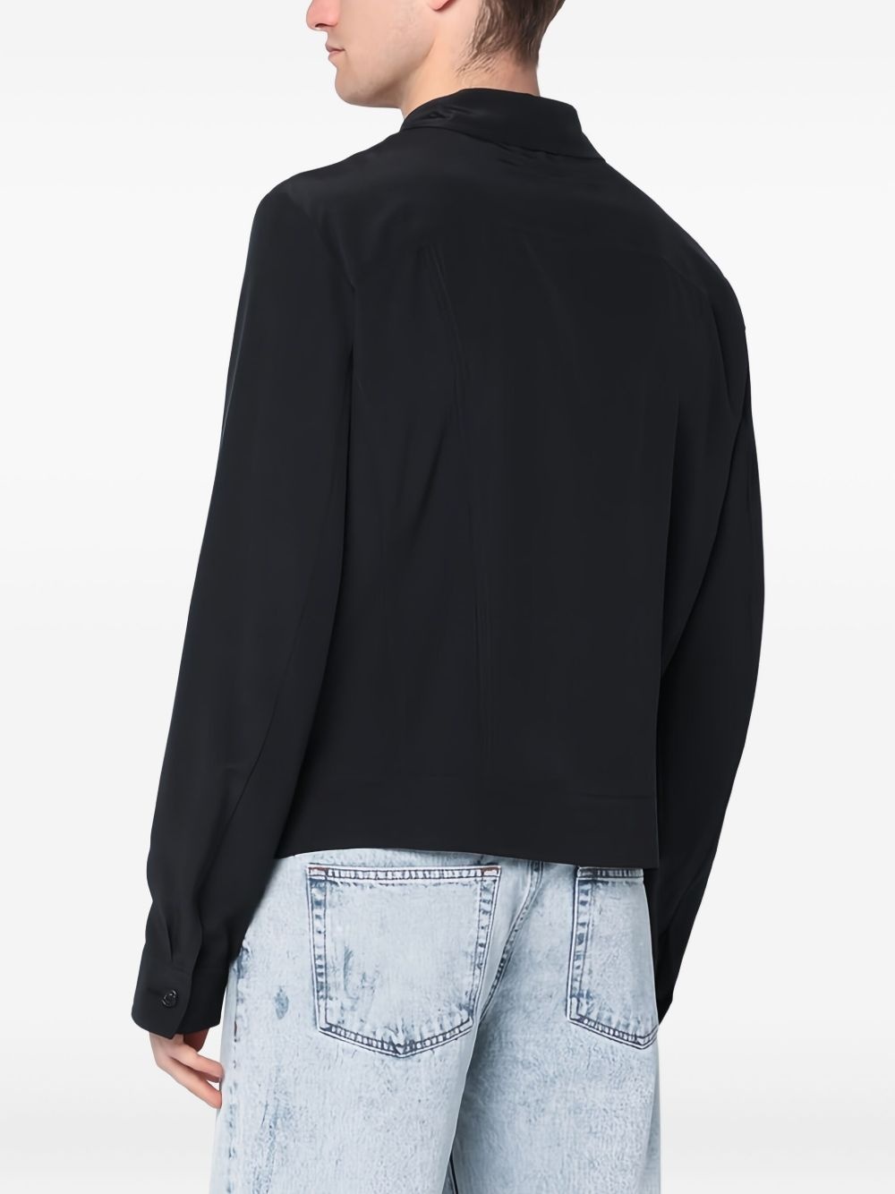 zip-up shirt jacket - 4