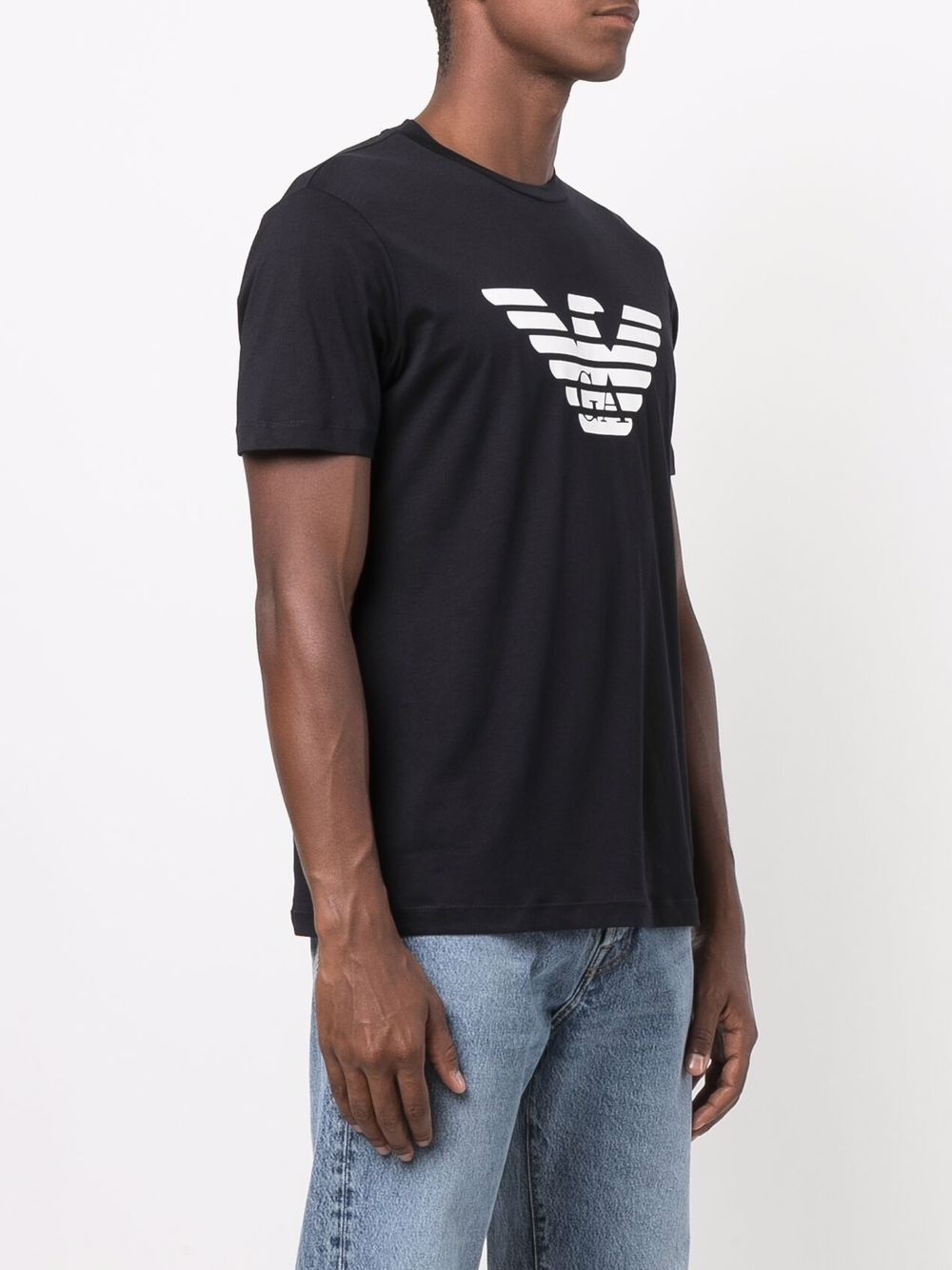 Emporio Armani Eagle-logo T-shirt - 4