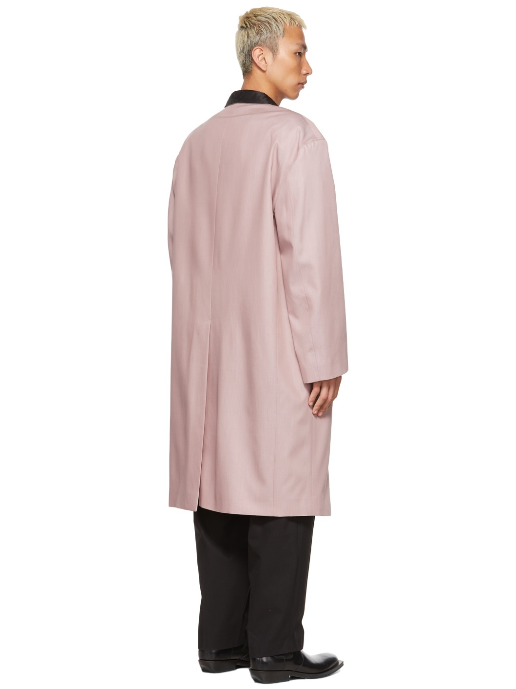 SSENSE Exclusive Pink 90's Tailored Coat - 3