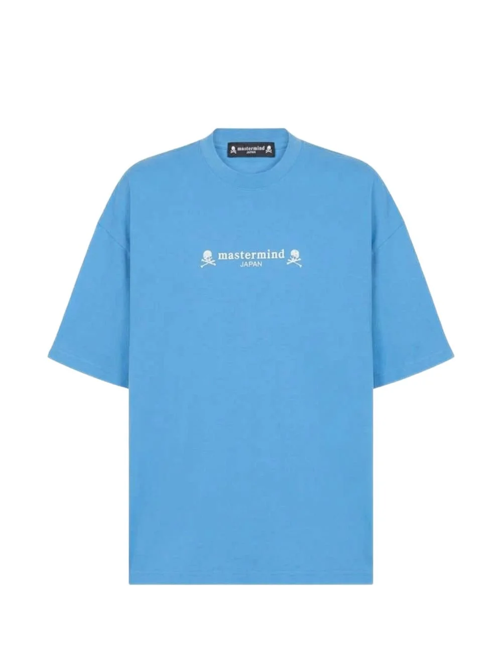 skull-embroidery T-shirt - 1