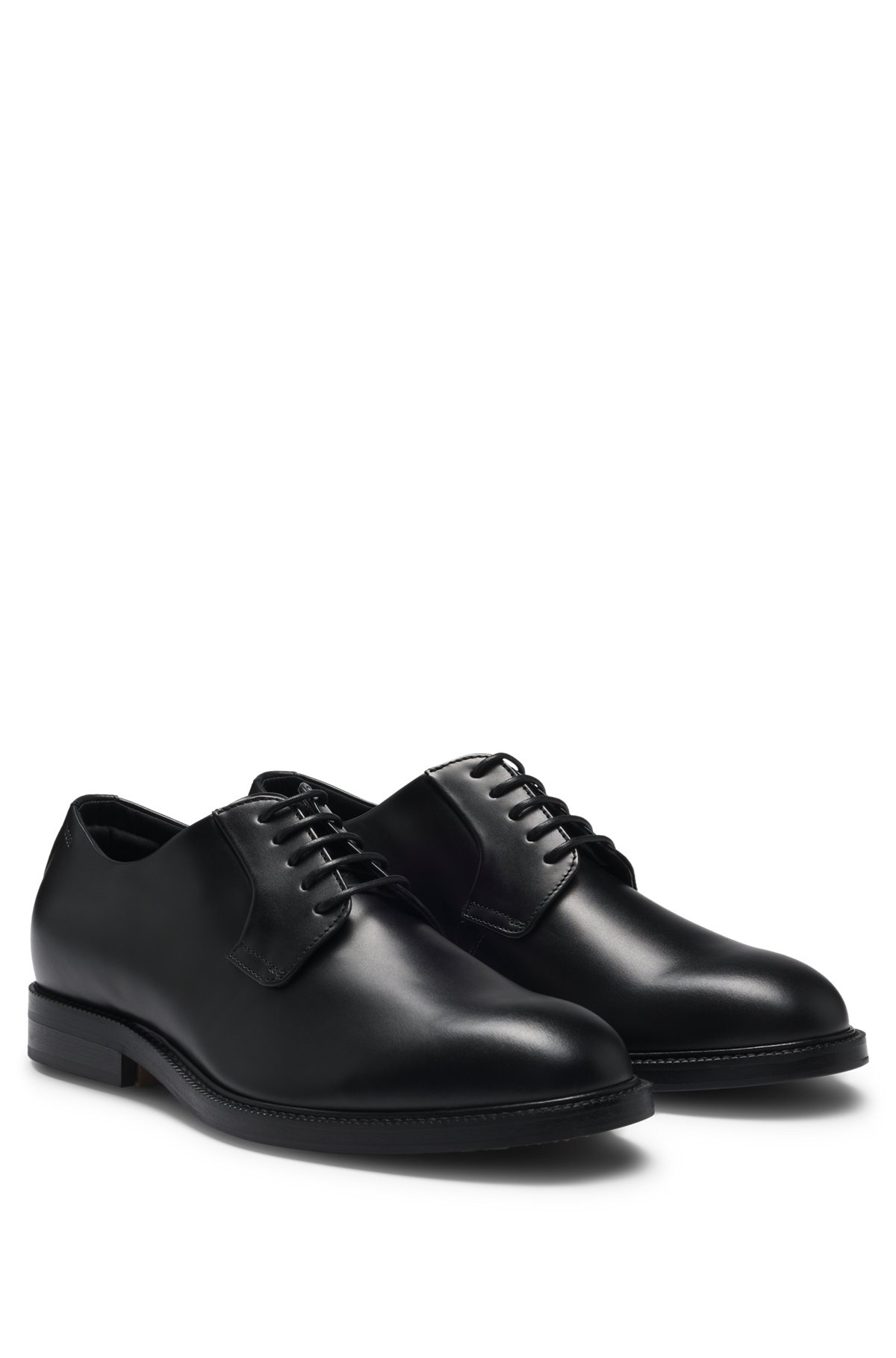DRESSLETIC LEATHER DERBY SHOES - 2