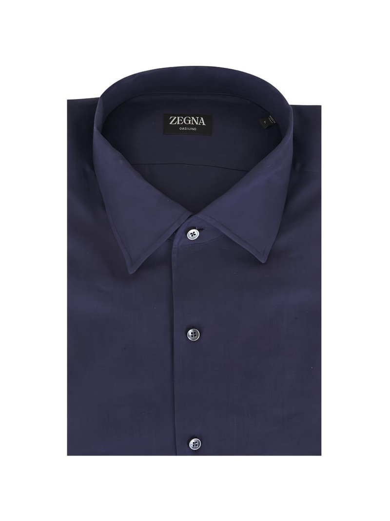 Oasilino spread-collar shirt 1