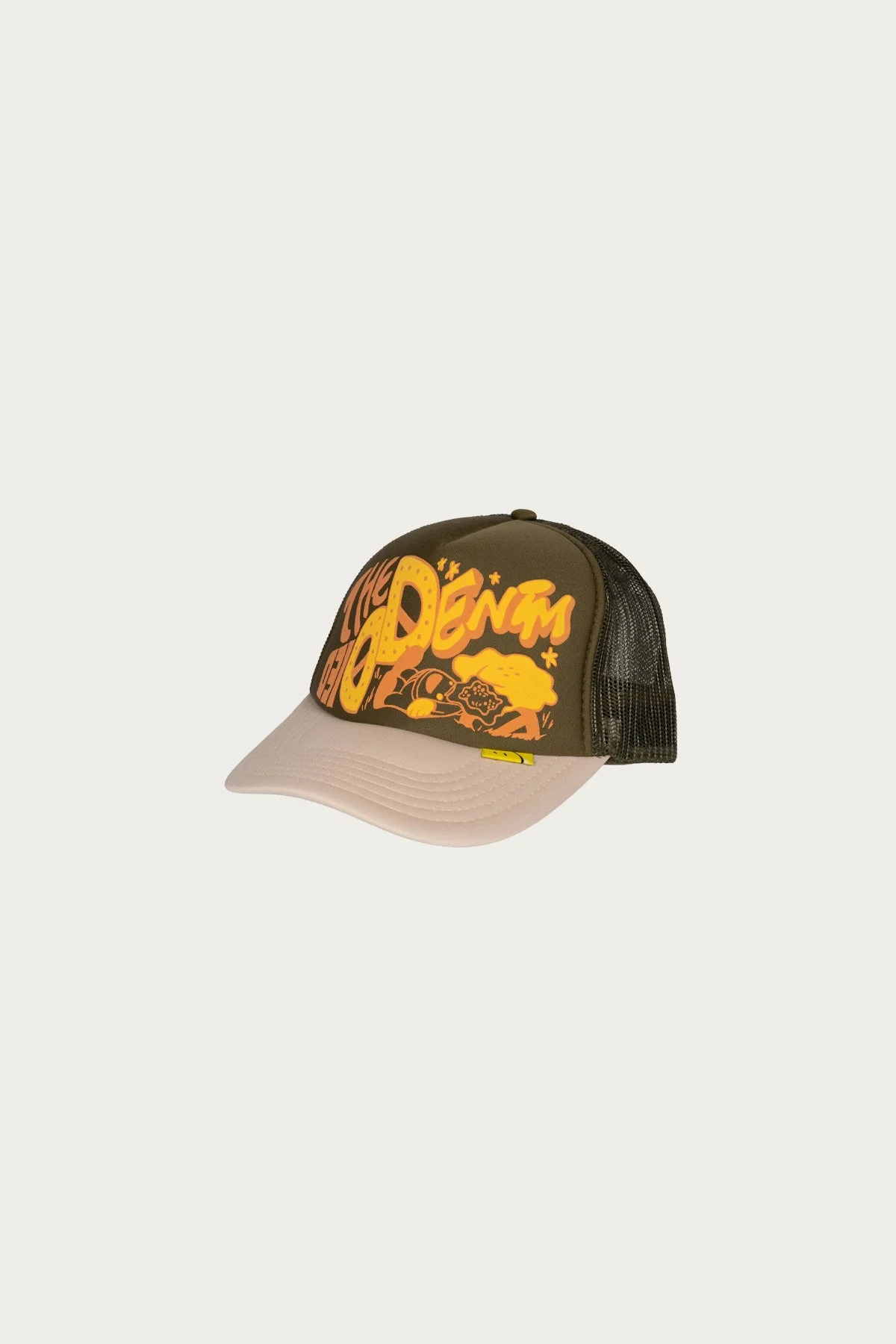 TH.D.D.Track Cap - Olive/Beige - 1