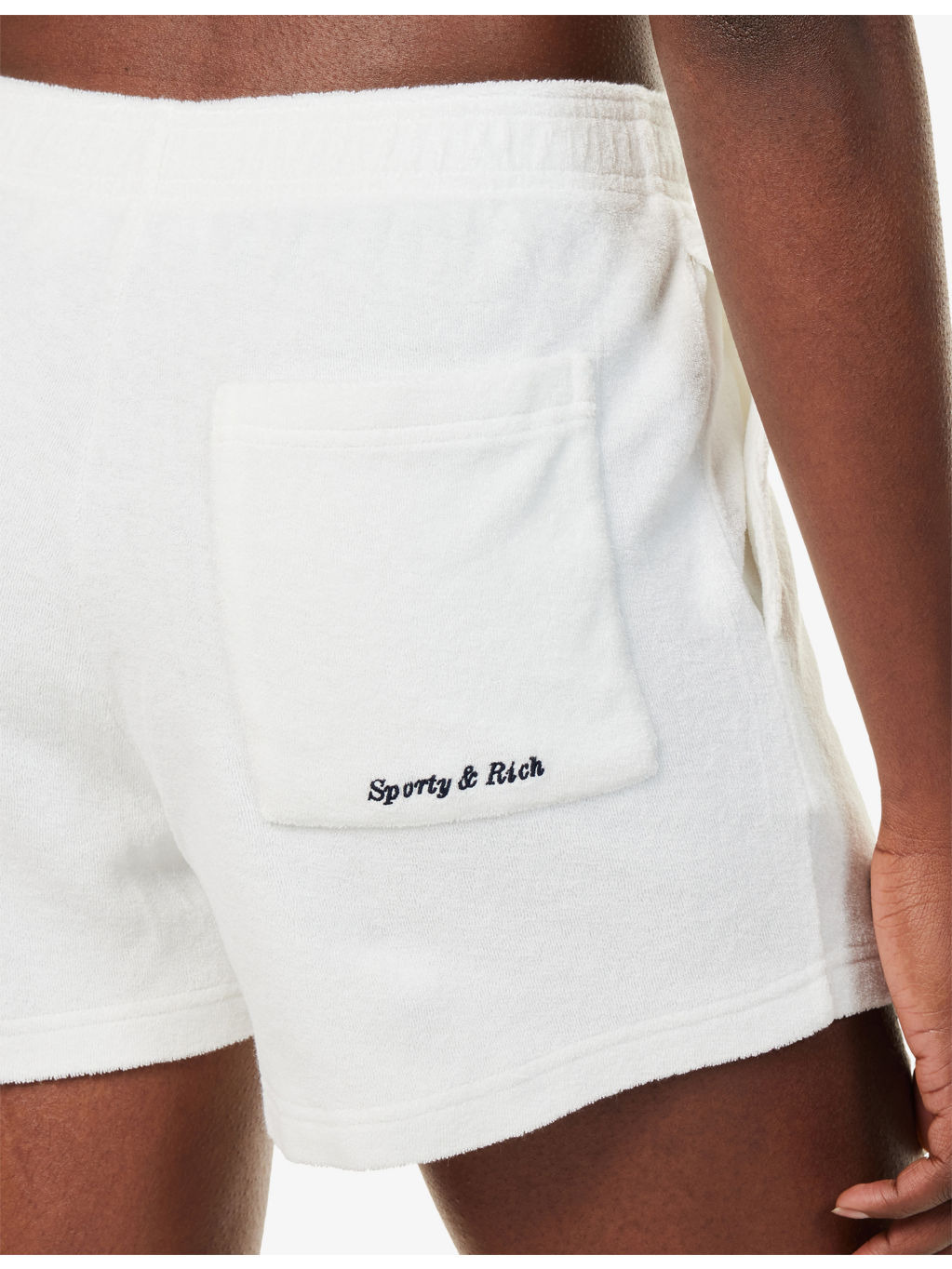 Eden Script Terry-Cotton Shorts - 5