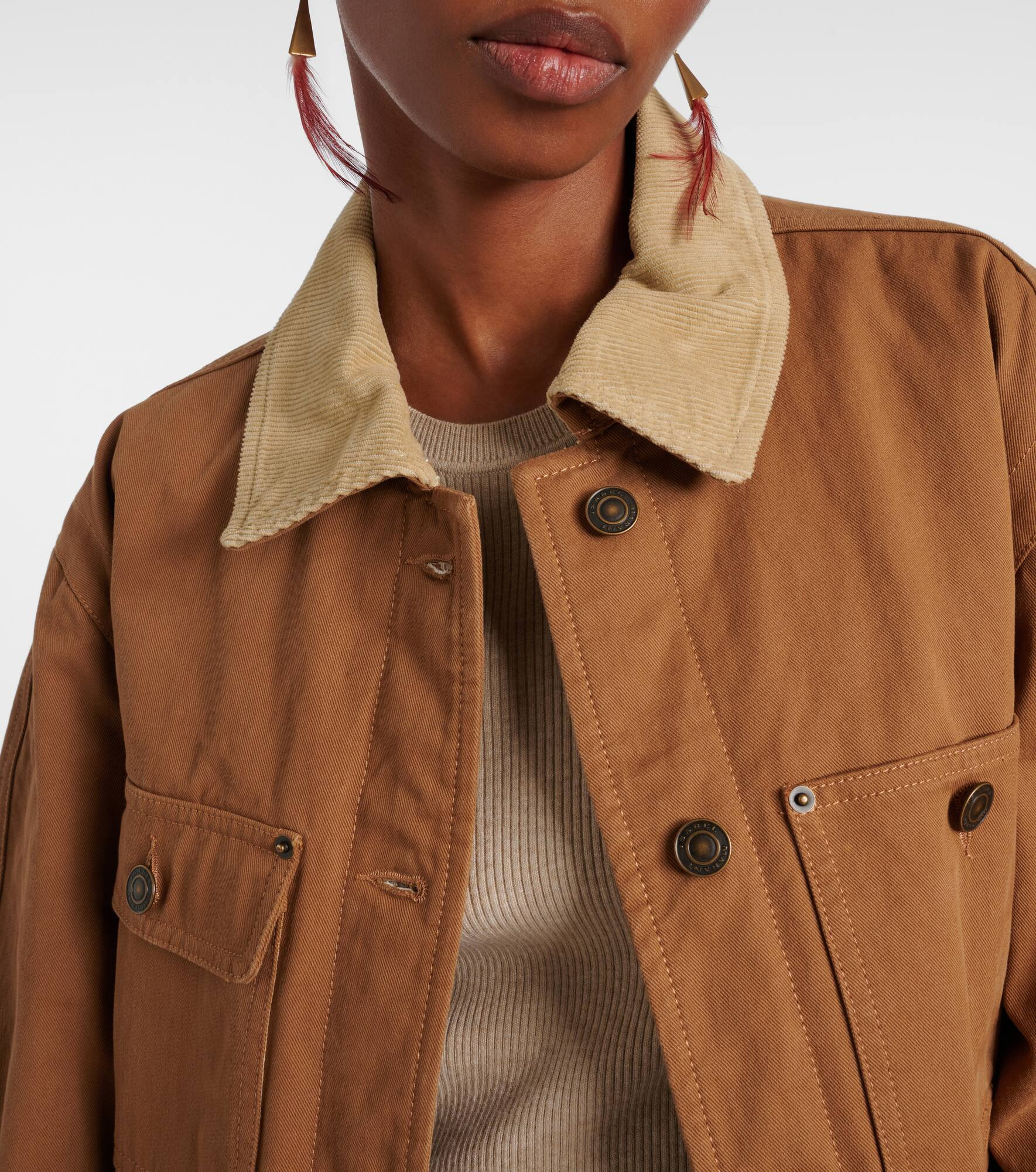 Ninon cotton blouson - 4