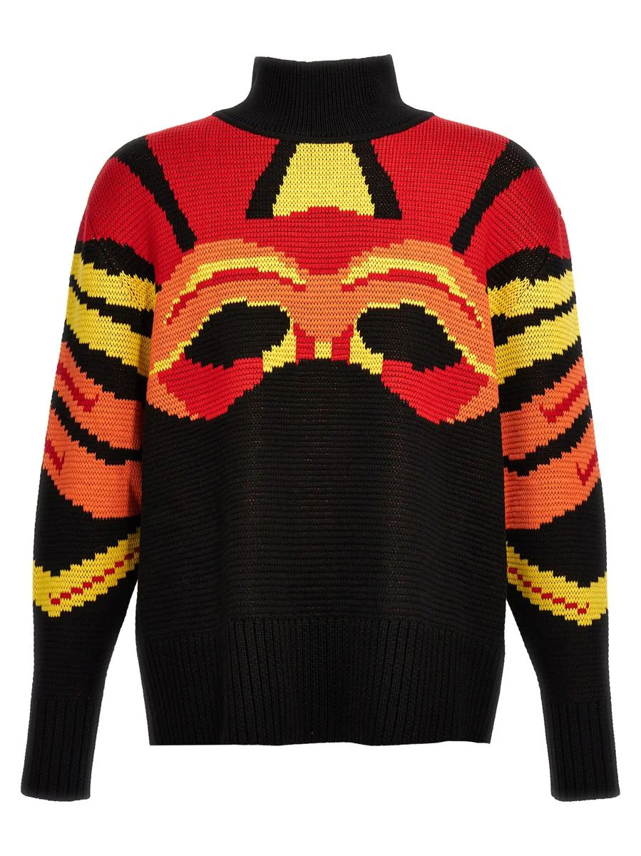 BLUEMARBLE JACQUARD SWEATER - 1