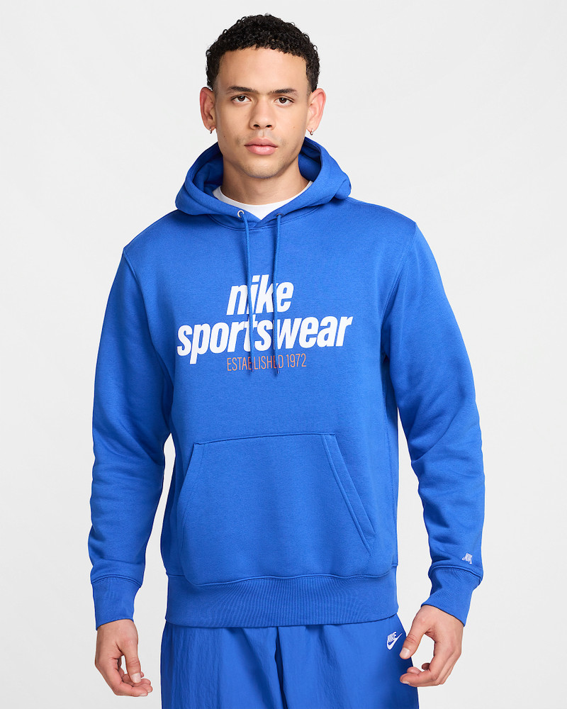Nike Club Men's Fleece Pullover Hoodie - 1