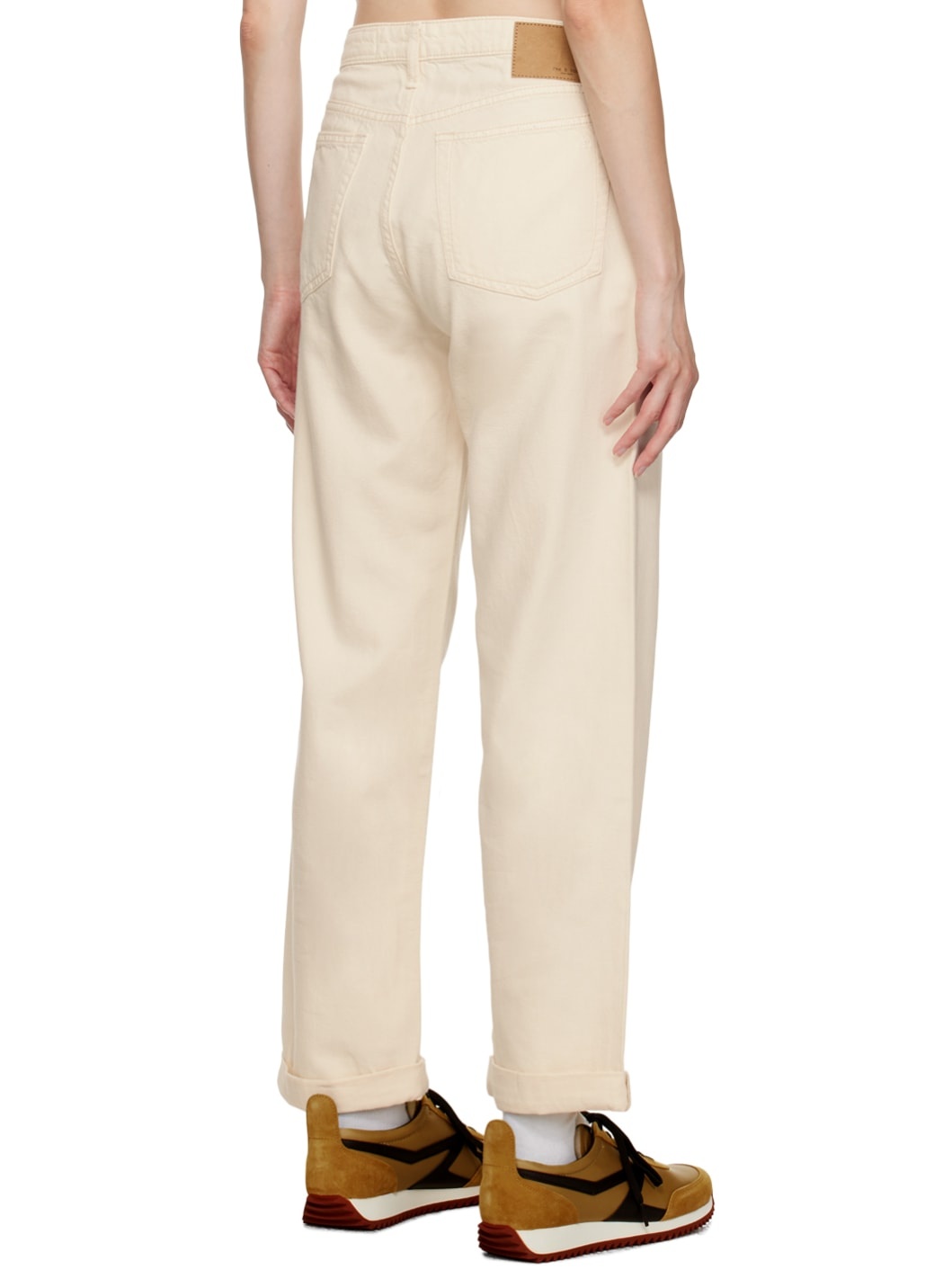 Beige Dre Jeans - 3